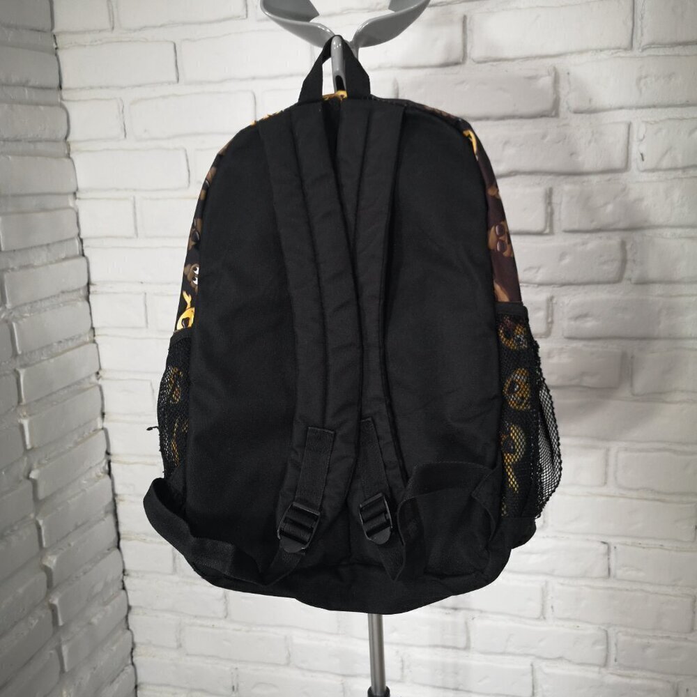 The Children's Place Youth's Unisex Black with Brown & Yellow Emoji's Backpack - Picture 2 of 10